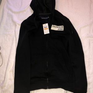 Calvin Klein Black Brand New Hoodie with tags